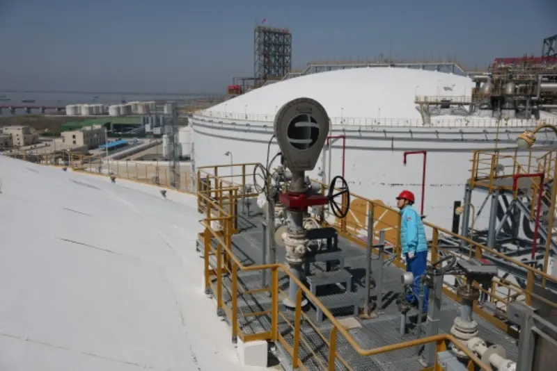 LNG လက်ခံရေးဂိတ်သည် နိုင်ငံခြားသို့ သဘာဝဓာတ်ငွေ့ ကုဗမီတာ ၁၀၀ ဘီလီယံကျော် သယ်ယူခဲ့သည်။